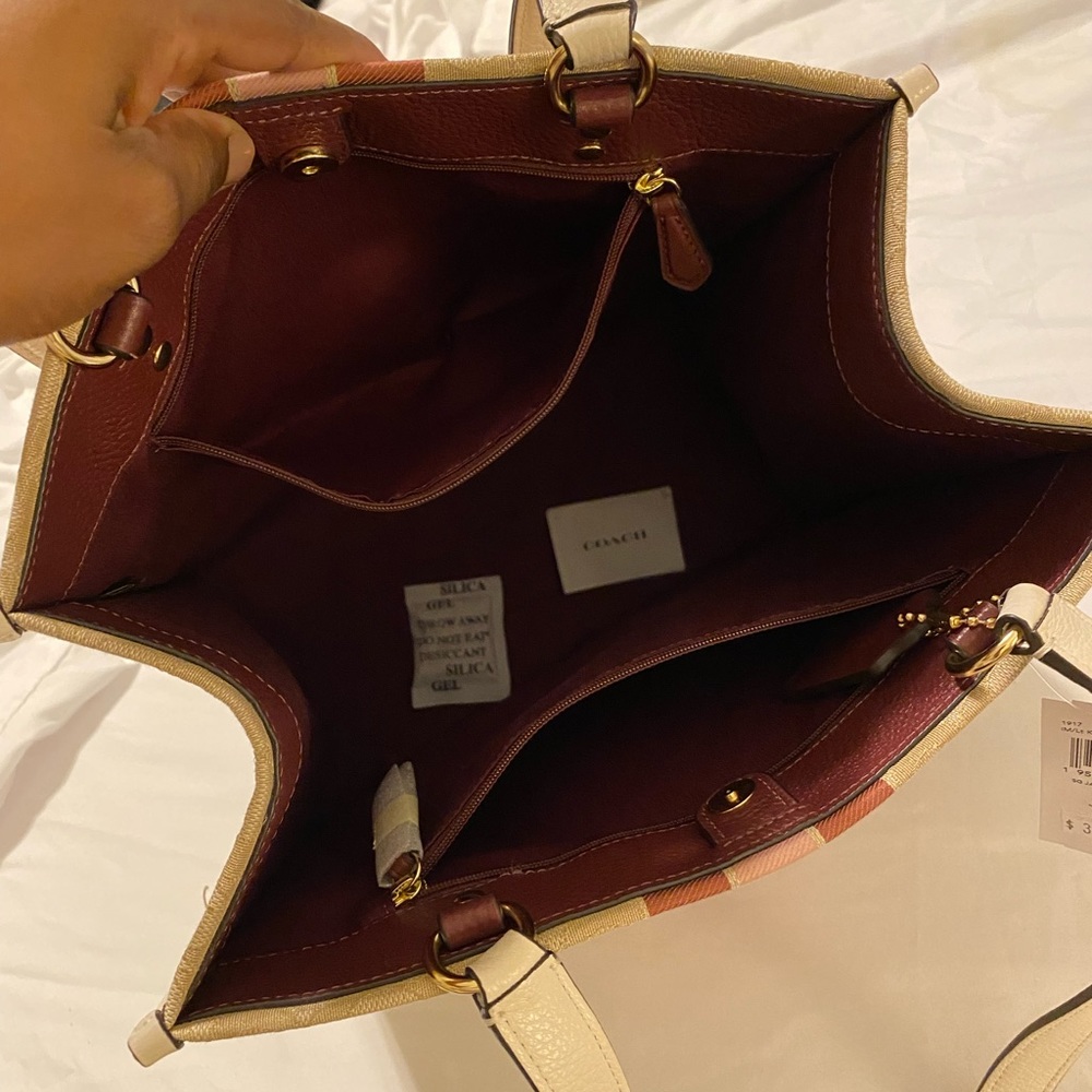 Coach signature khaki tote - Picture 13 of 15